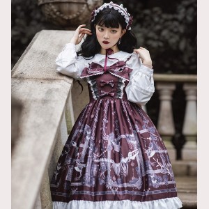 Losting Dream Gothic Lolita Dress JSK by Lolitime (UN20)